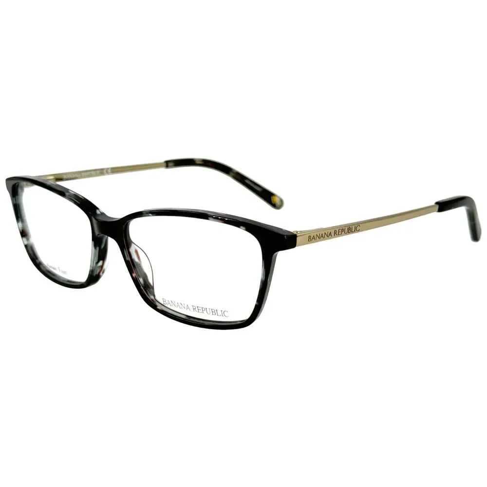 Banana Republic Cate N Womens Plastic Eyeglass Frame EO3 Black Green Havna 53-14